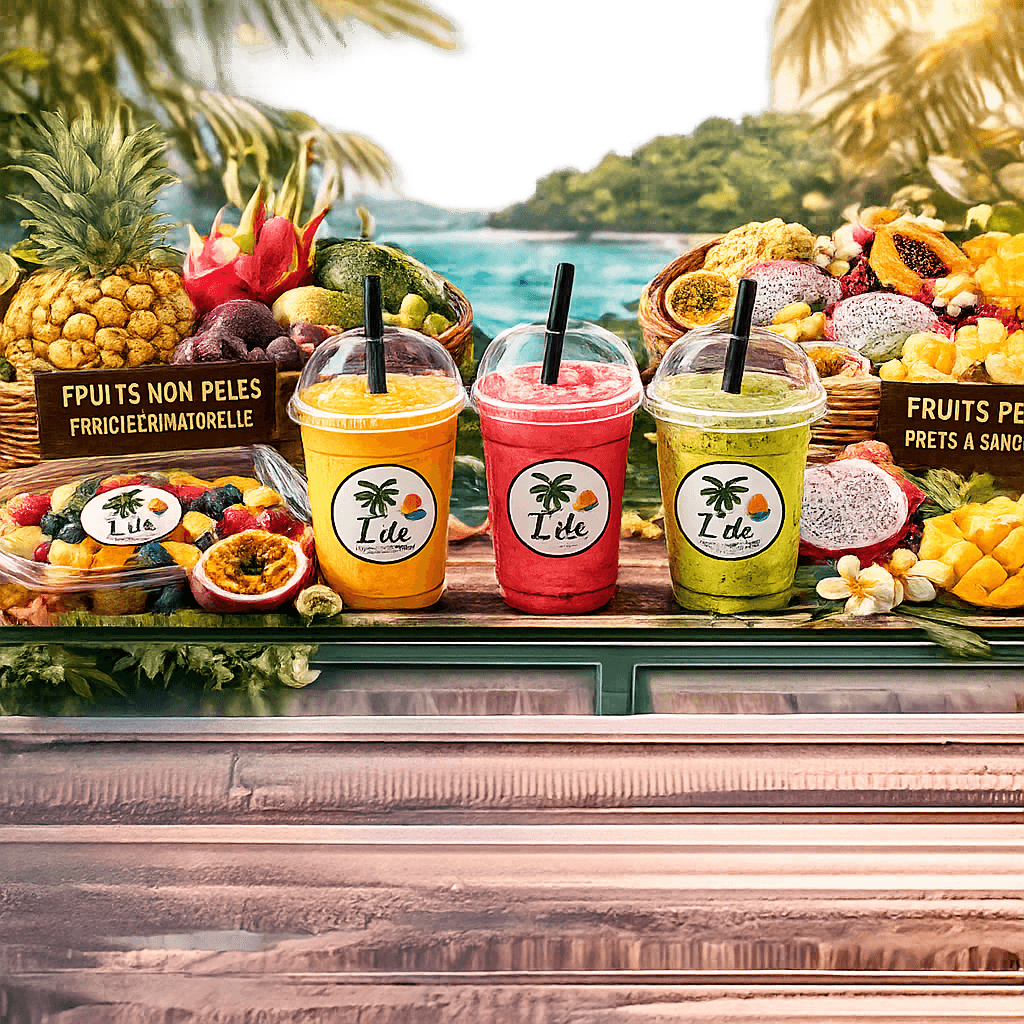 Smoothie tropical premium — Île des Saveurs